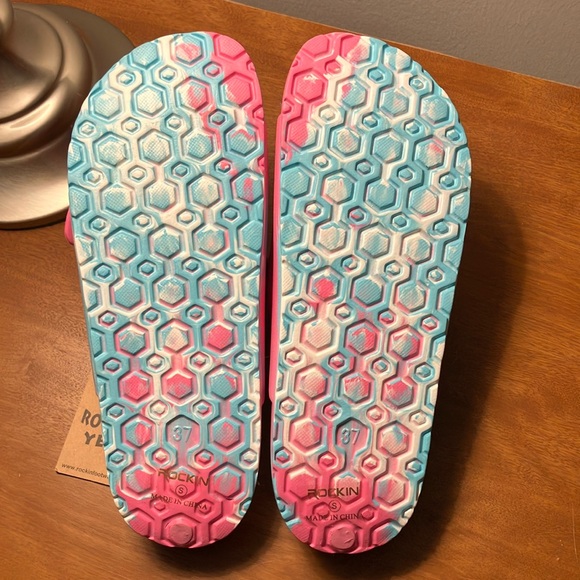 Pink and Blue Sandals - Picture 6 of 8